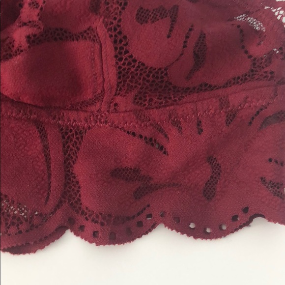 Maroon aerie bralette - Picture 2 of 6
